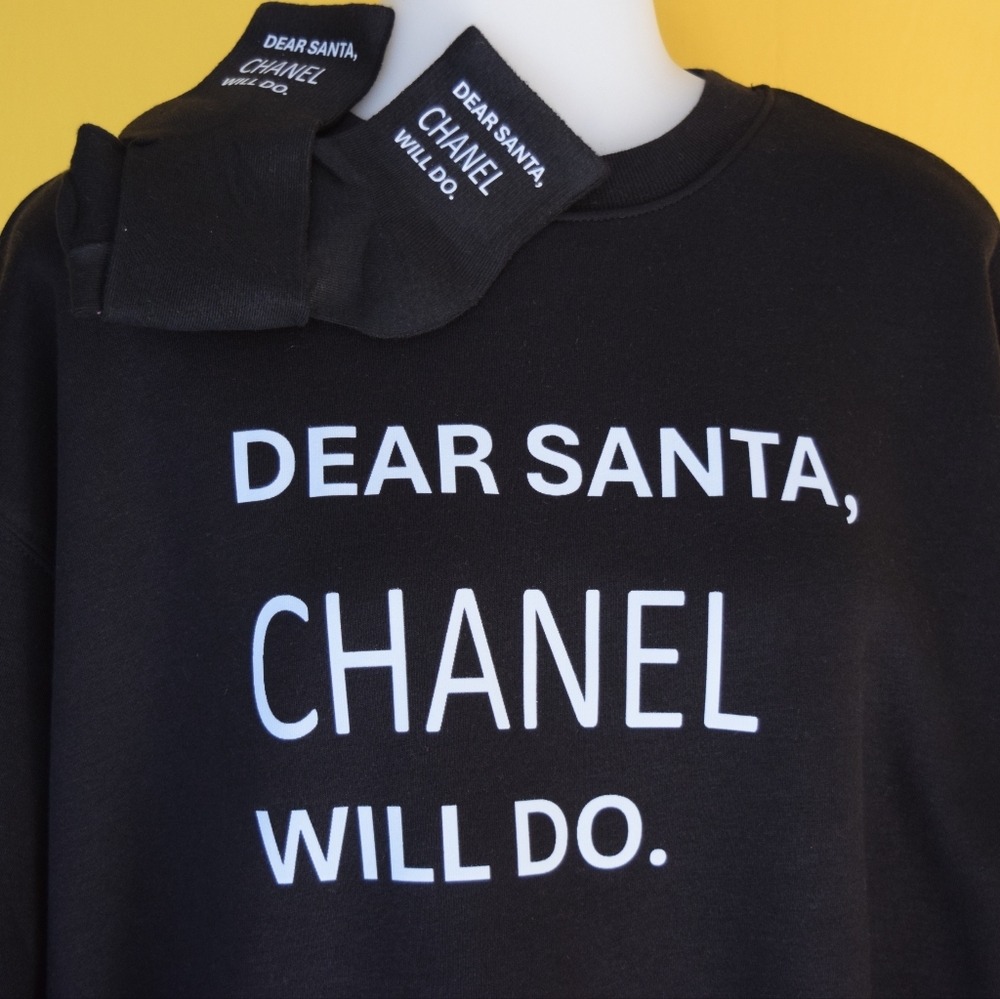 Custom Sweatshirt With Matching Socks - image 1